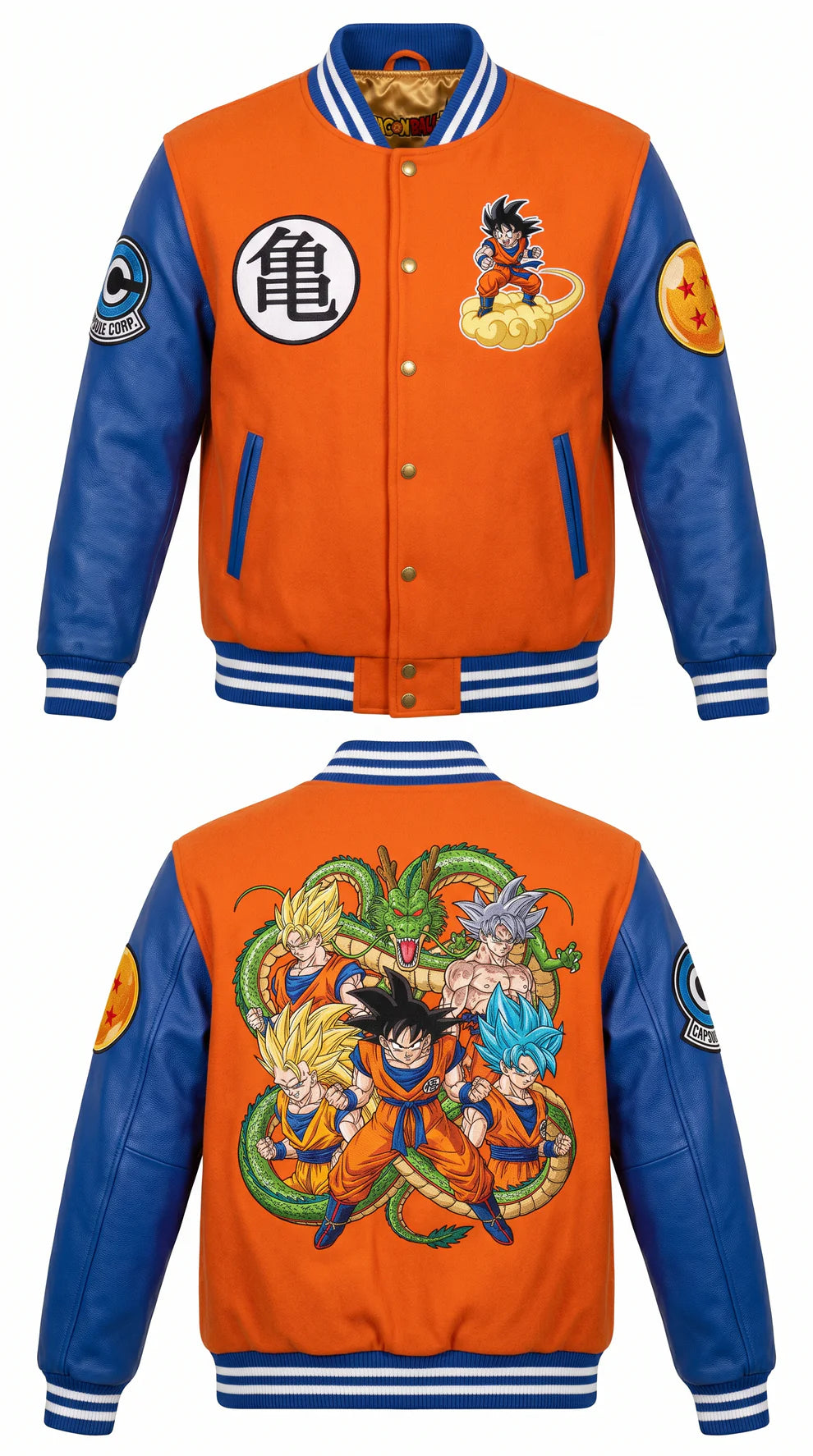 Dragon Ball Anime Varsity Jacket