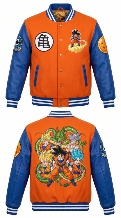 Dragon Ball Anime Varsity Jacket